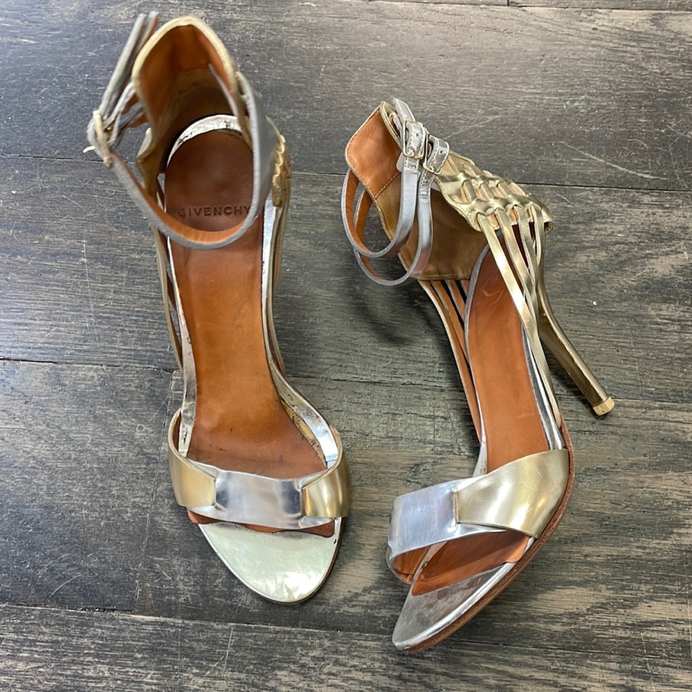 Gold & Silver Sandal